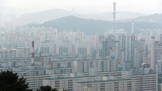 서울 노원구·도봉구 일대 아파트 단지 모습. <연합뉴스>